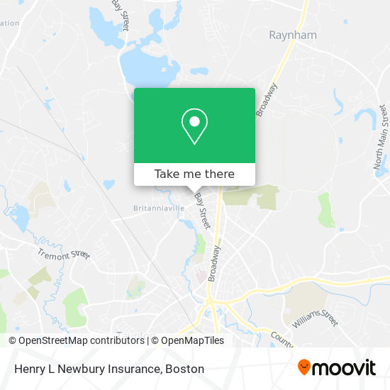 Henry L Newbury Insurance map