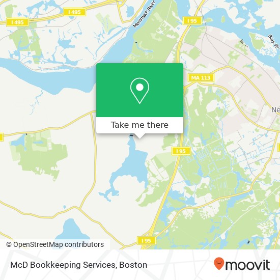McD Bookkeeping Services map