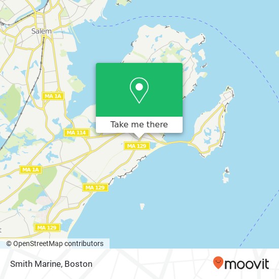 Mapa de Smith Marine