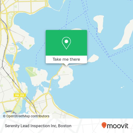 Mapa de Serenity Lead Inspection Inc