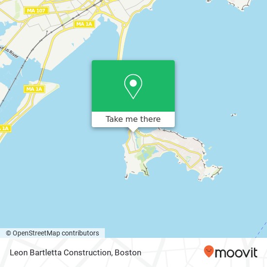 Mapa de Leon Bartletta Construction