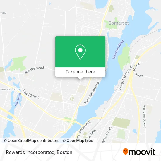 Rewards Incorporated map