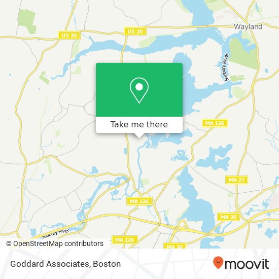Goddard Associates map