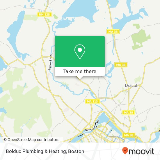 Mapa de Bolduc Plumbing & Heating