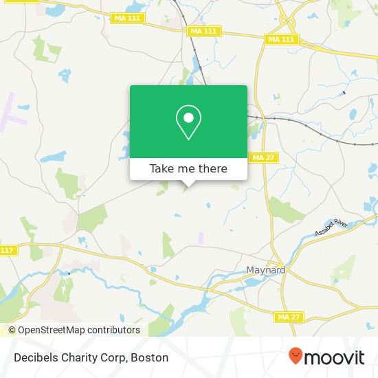 Decibels Charity Corp map