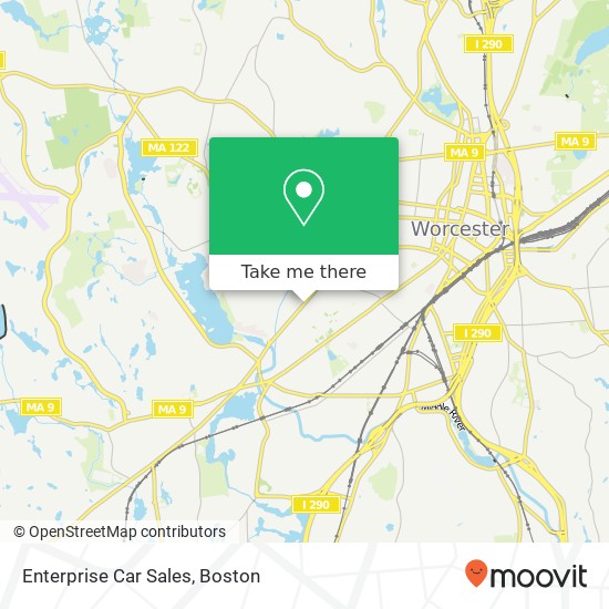 Enterprise Car Sales map