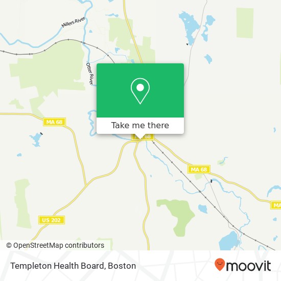 Templeton Health Board map