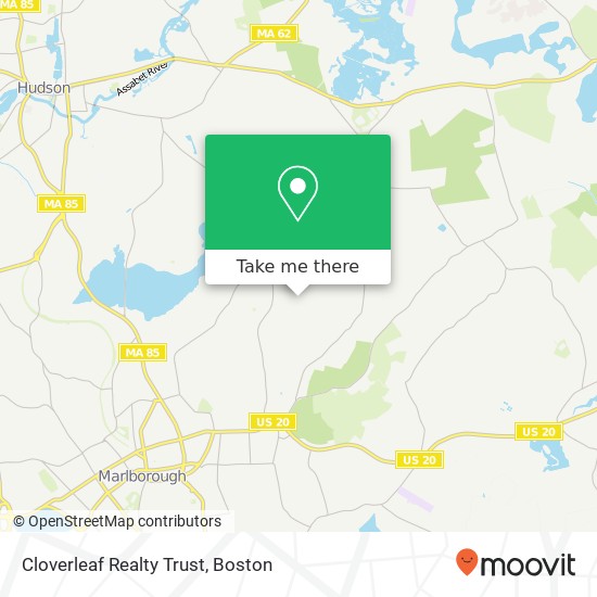 Mapa de Cloverleaf Realty Trust