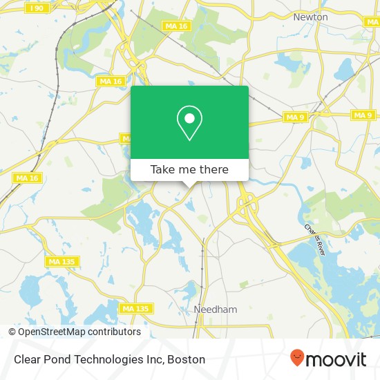 Clear Pond Technologies Inc map