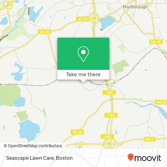 Seascape Lawn Care map