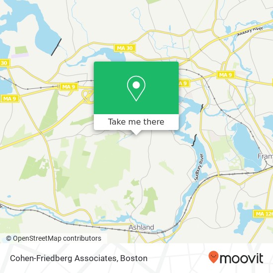 Cohen-Friedberg Associates map