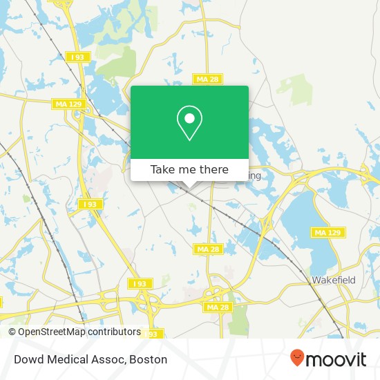 Mapa de Dowd Medical Assoc