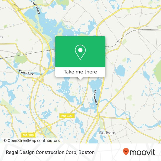 Mapa de Regal Design Construction Corp