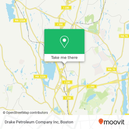 Mapa de Drake Petroleum Company Inc