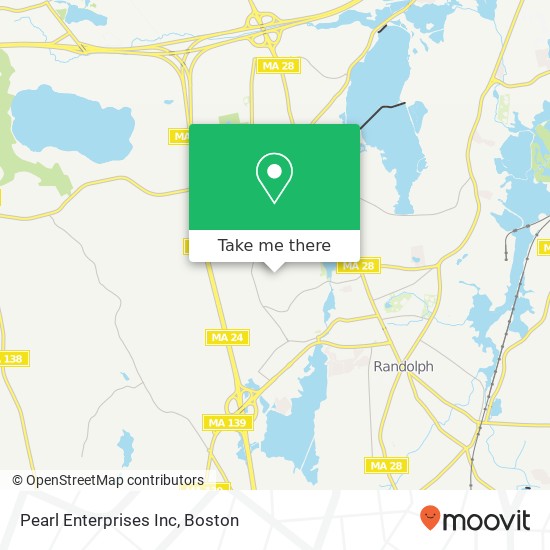 Pearl Enterprises Inc map