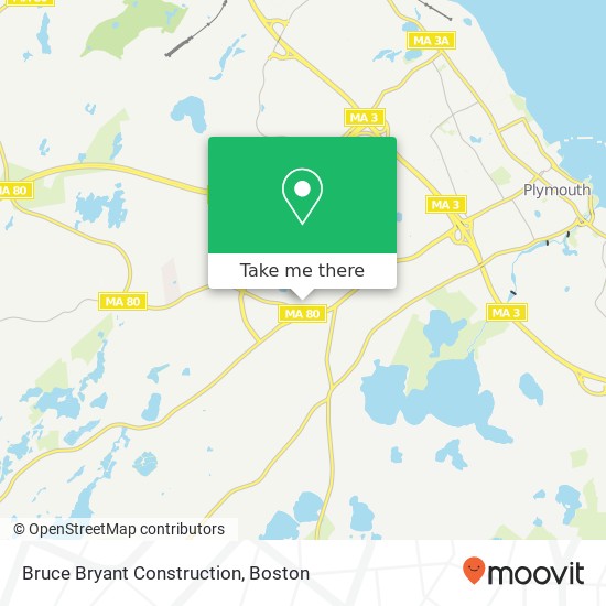 Mapa de Bruce Bryant Construction