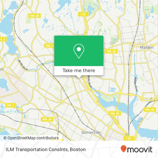 ILM Transportation Conslnts map