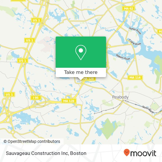 Sauvageau Construction Inc map