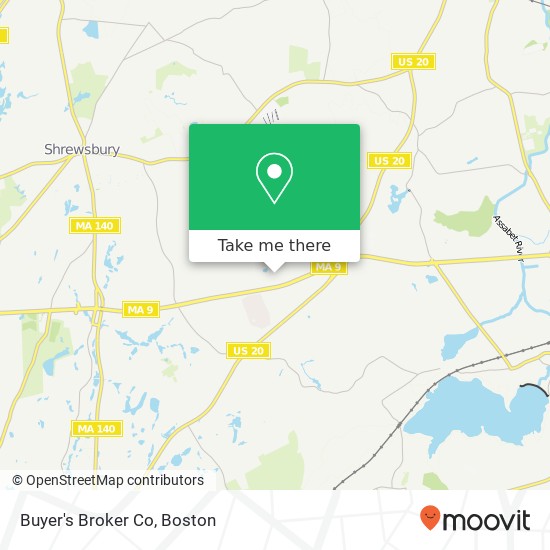 Buyer's Broker Co map