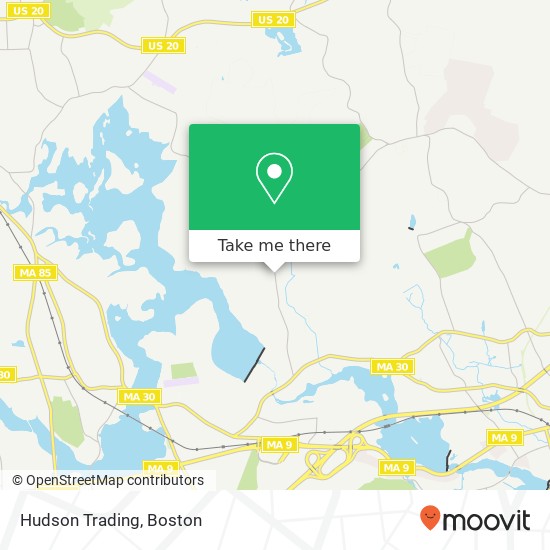 Hudson Trading map