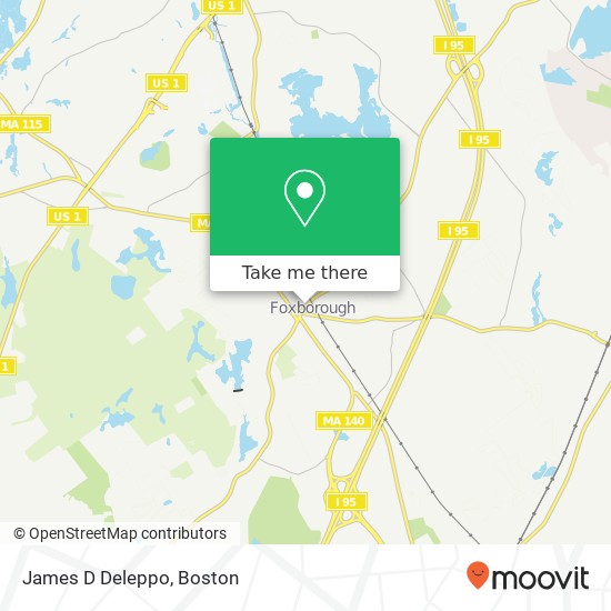 James D Deleppo map