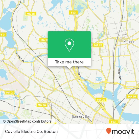Coviello Electric Co map