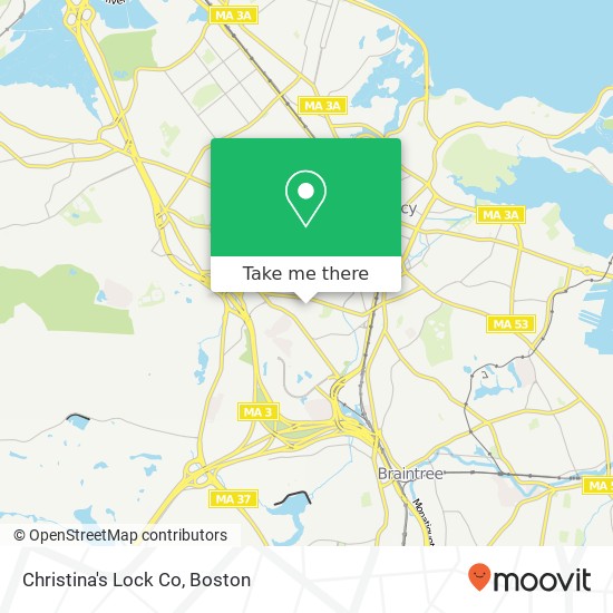 Christina's Lock Co map