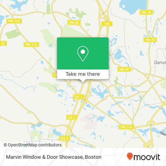 Mapa de Marvin Window & Door Showcase