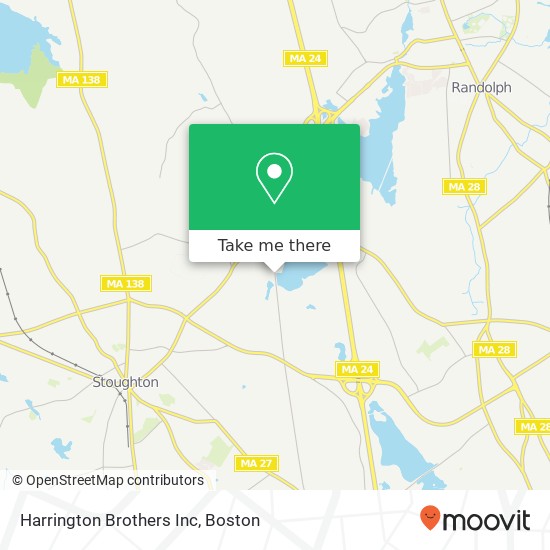 Mapa de Harrington Brothers Inc