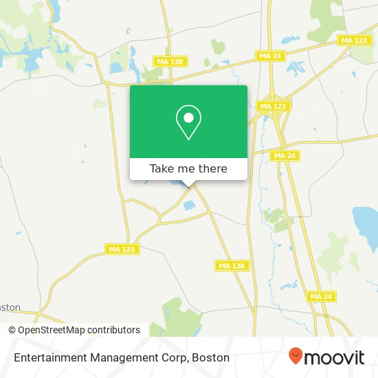 Mapa de Entertainment Management Corp