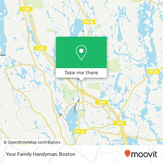 Your Family Handyman map