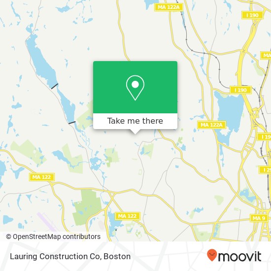 Mapa de Lauring Construction Co