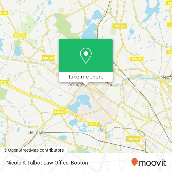 Nicole K Talbot Law Office map