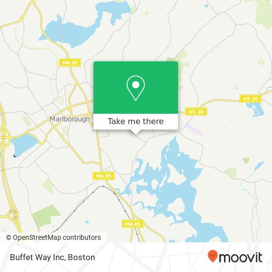 Mapa de Buffet Way Inc