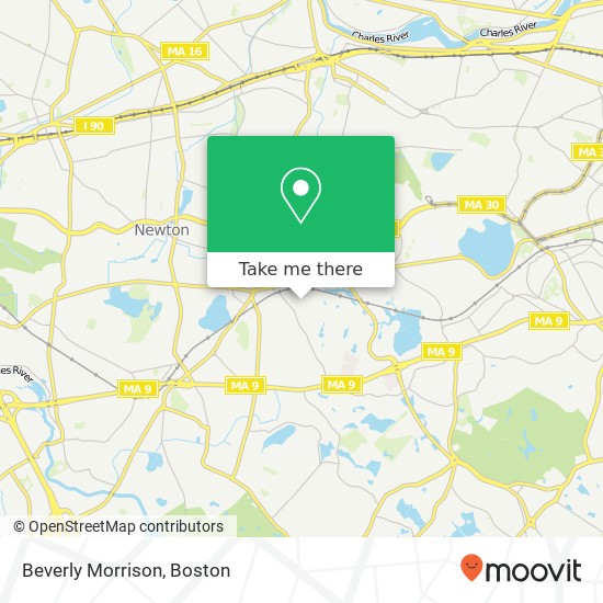 Mapa de Beverly Morrison