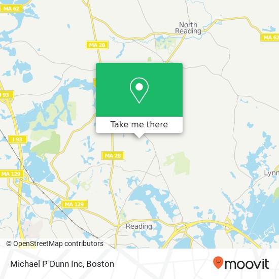 Michael P Dunn Inc map