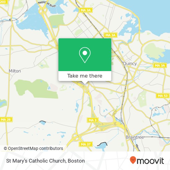 Mapa de St Mary's Catholic Church