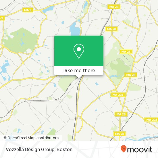 Vozzella Design Group map