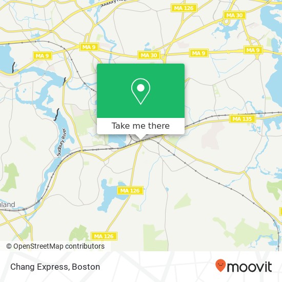 Mapa de Chang Express