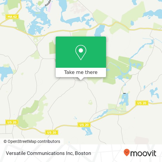 Mapa de Versatile Communications Inc