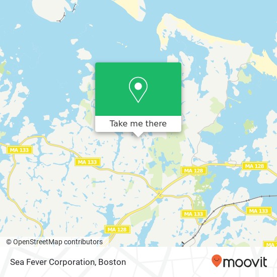 Mapa de Sea Fever Corporation