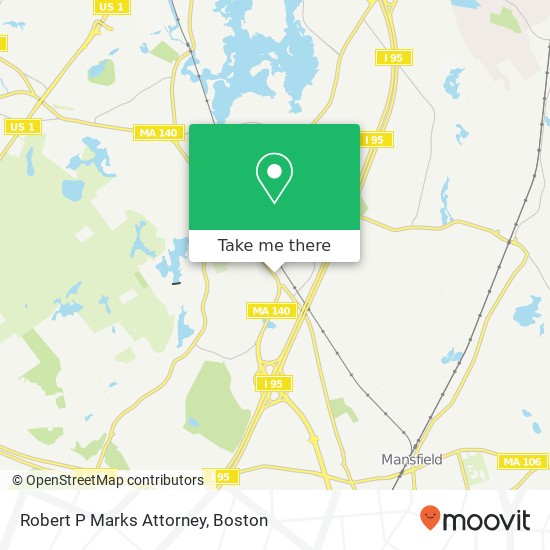 Mapa de Robert P Marks Attorney