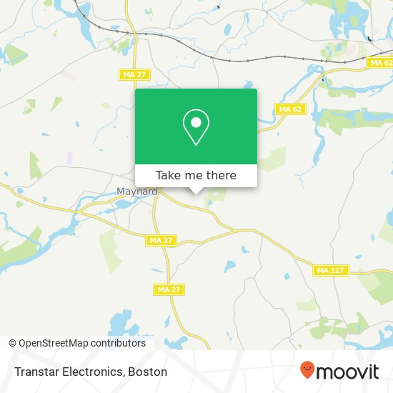 Mapa de Transtar Electronics