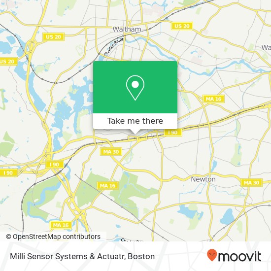 Milli Sensor Systems & Actuatr map
