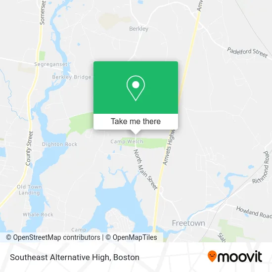 Southeast Alternative High map