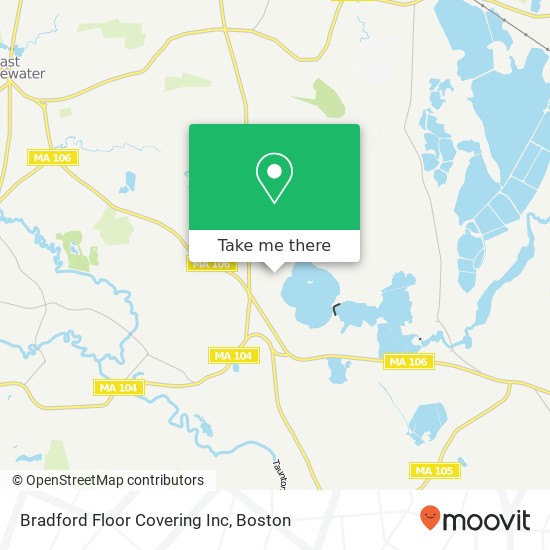 Mapa de Bradford Floor Covering Inc