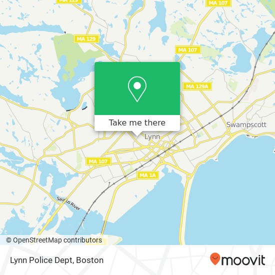 Mapa de Lynn Police Dept