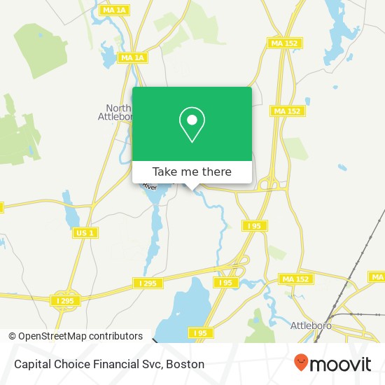 Capital Choice Financial Svc map