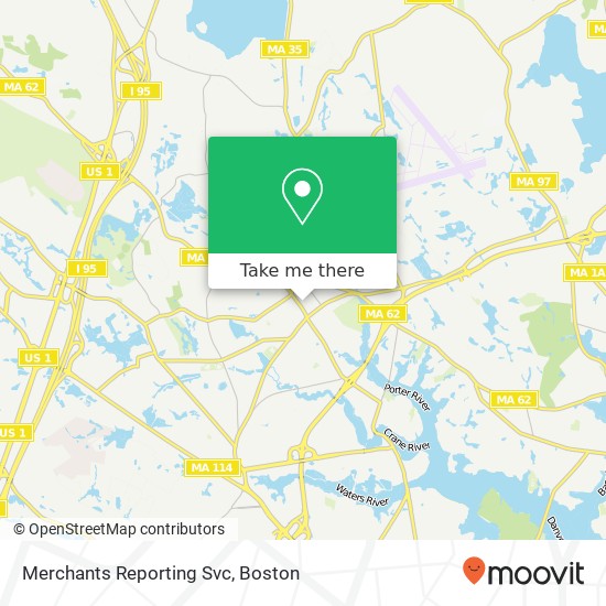 Merchants Reporting Svc map