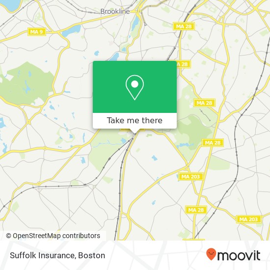 Suffolk Insurance map